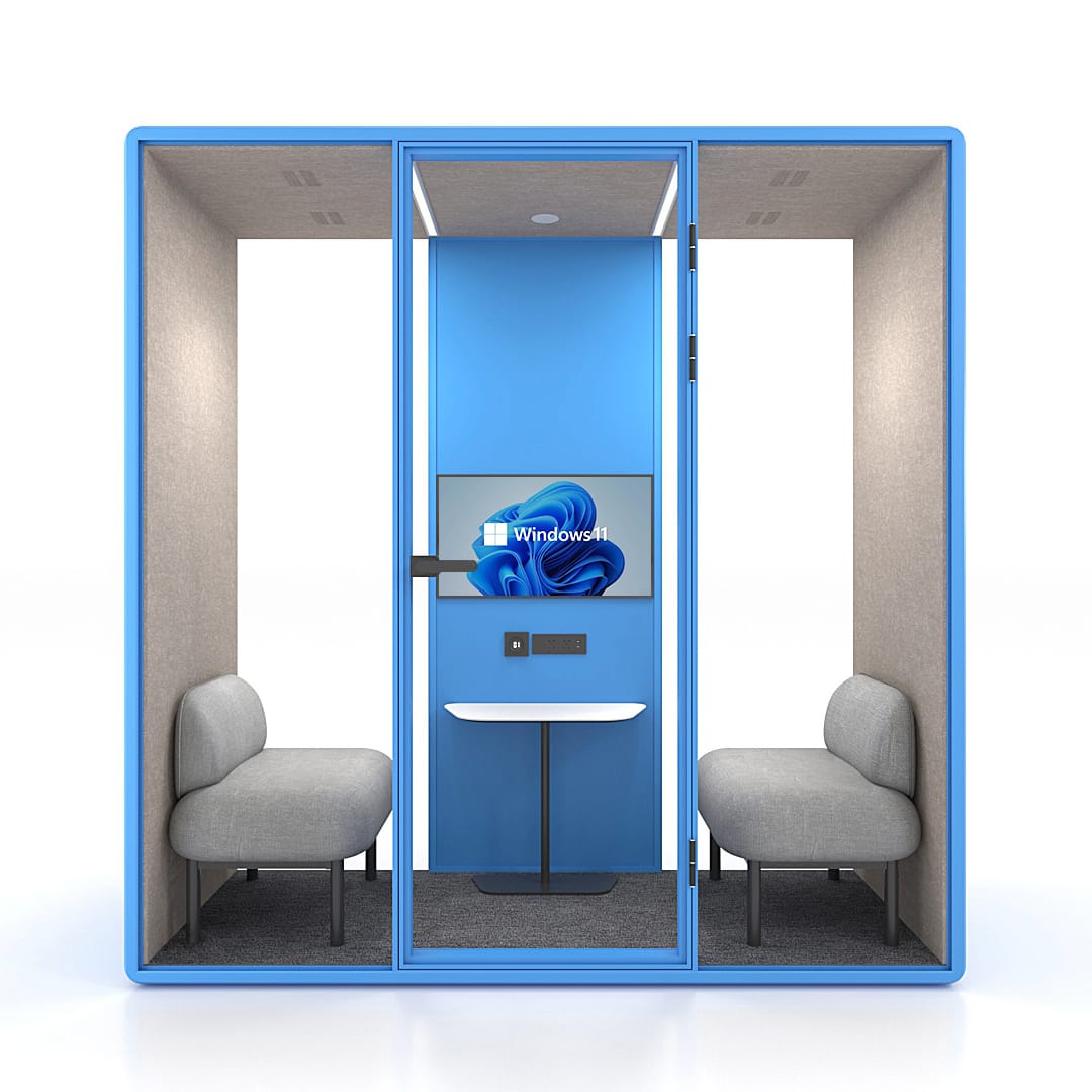 Synergy Soundproof 2 Person Eco Pod/Booth