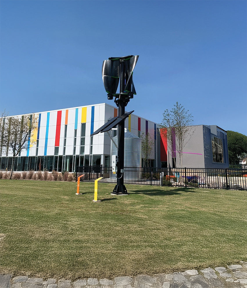 Synergy Dual Carbon Fibre Vertical Axis Wind Turbine 2KW