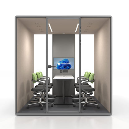 Synergy Soundproof 6 Person Eco Pod/Booth