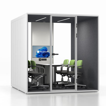 Synergy Soundproof 6 Person Eco Pod/Booth