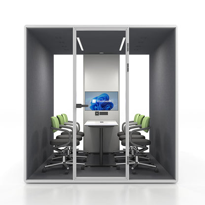 Synergy Soundproof 6 Person Eco Pod/Booth