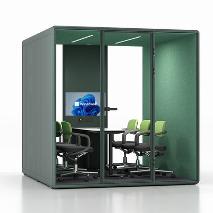 Synergy Soundproof 6 Person Eco Pod/Booth