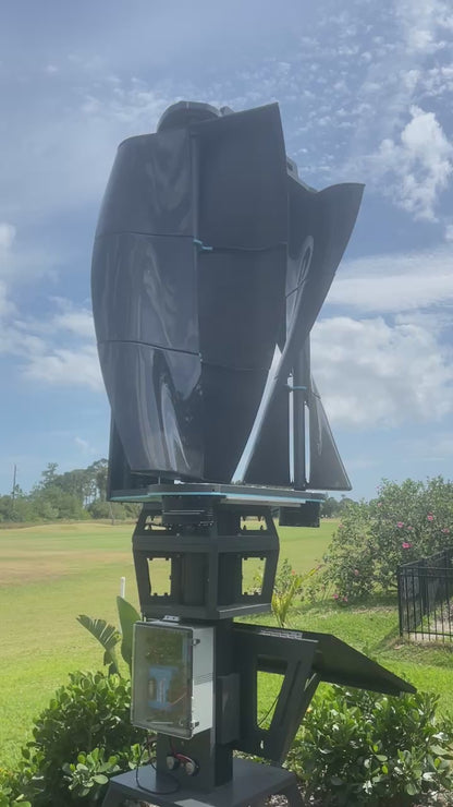 Synergy Dual Carbon Fibre Vertical Axis Wind Turbine 2KW