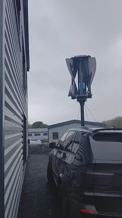 Synergy Dual Carbon Fibre Vertical Axis Wind Turbine 2KW