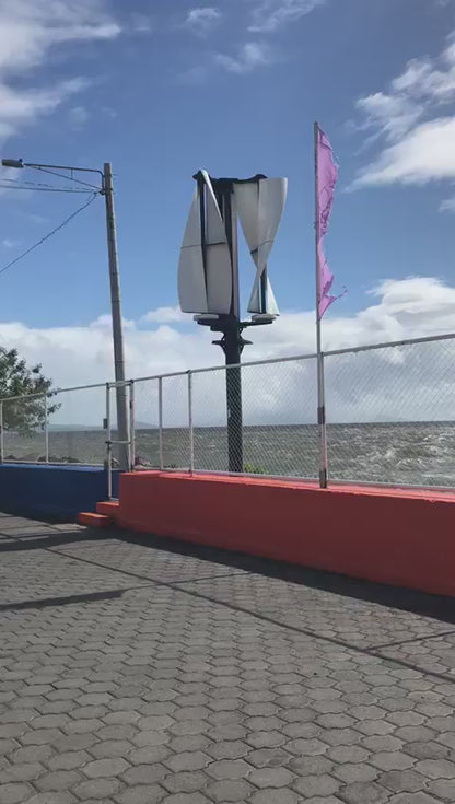 Synergy Dual Carbon Fibre Vertical Axis Wind Turbine 2KW