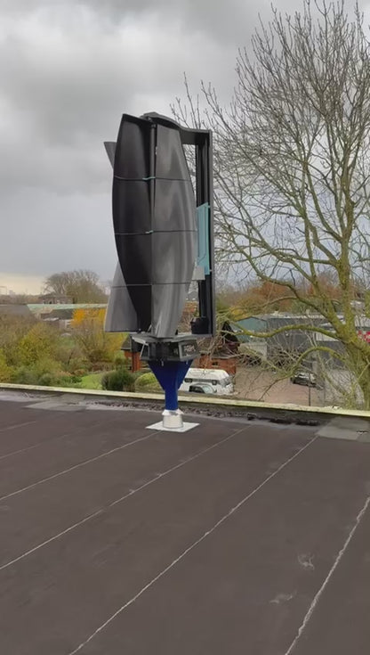 Synergy Dual Carbon Fibre Vertical Axis Wind Turbine 2KW